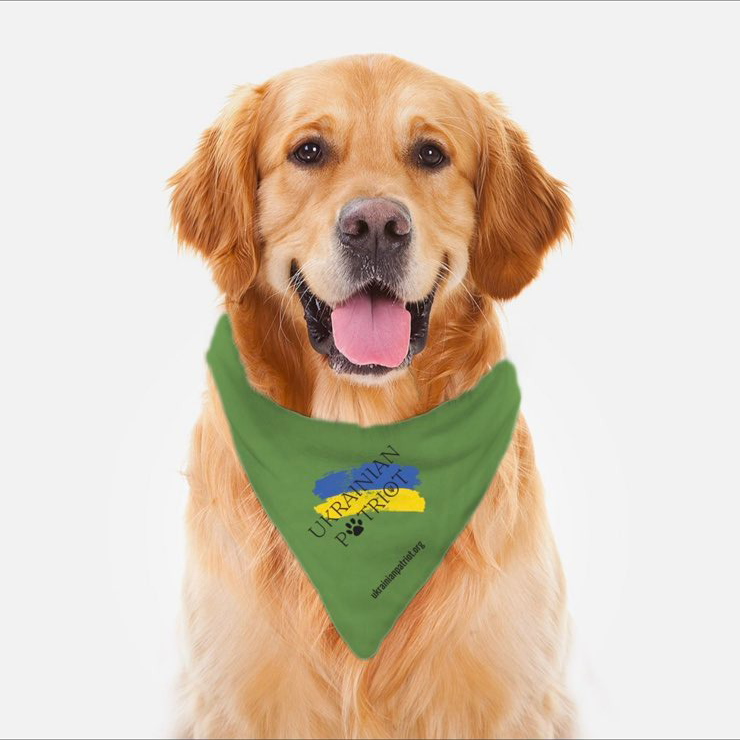 Ukrainian Pawtriot Pet Bandana
