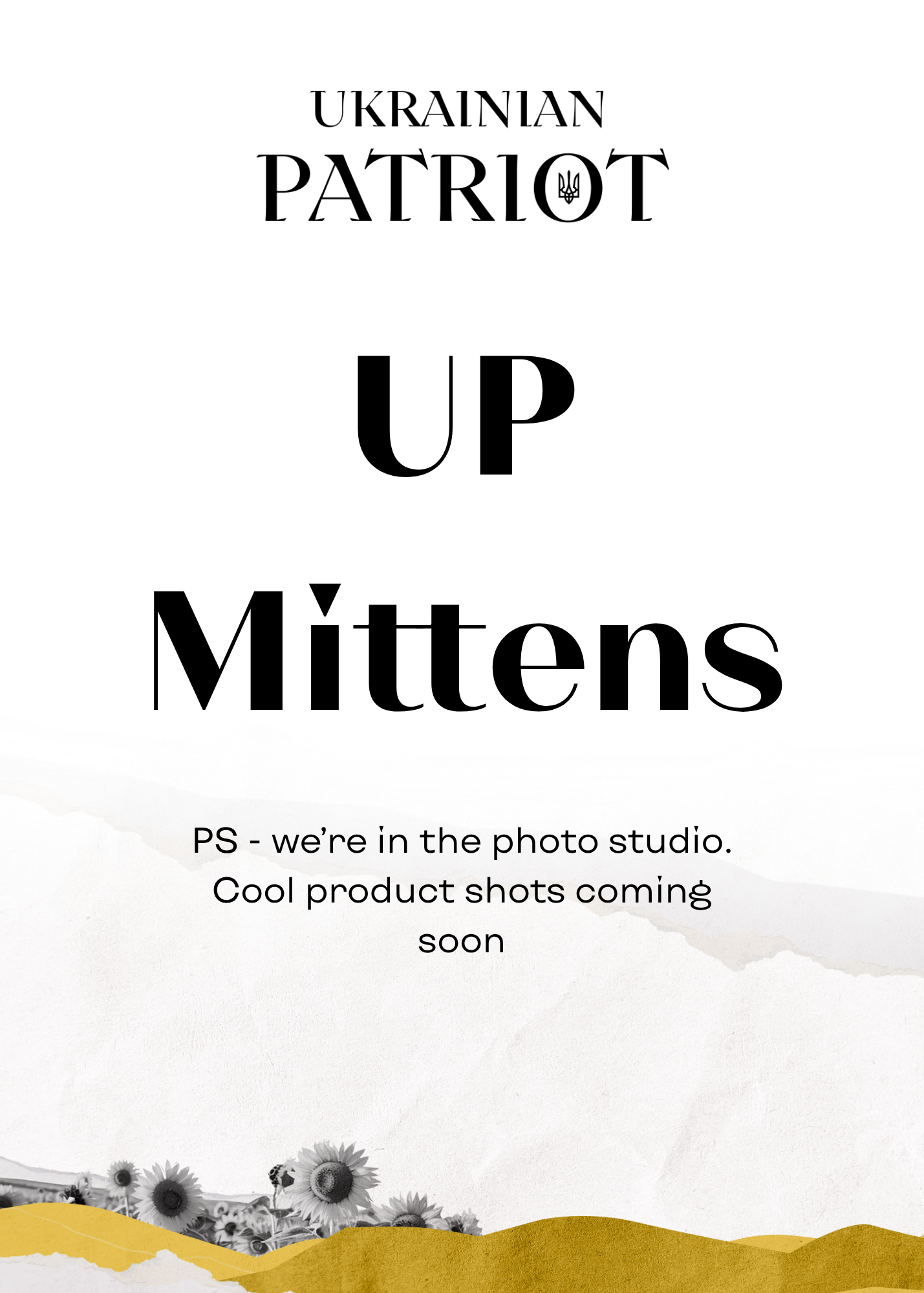 Ukrainian Patriot Mitts